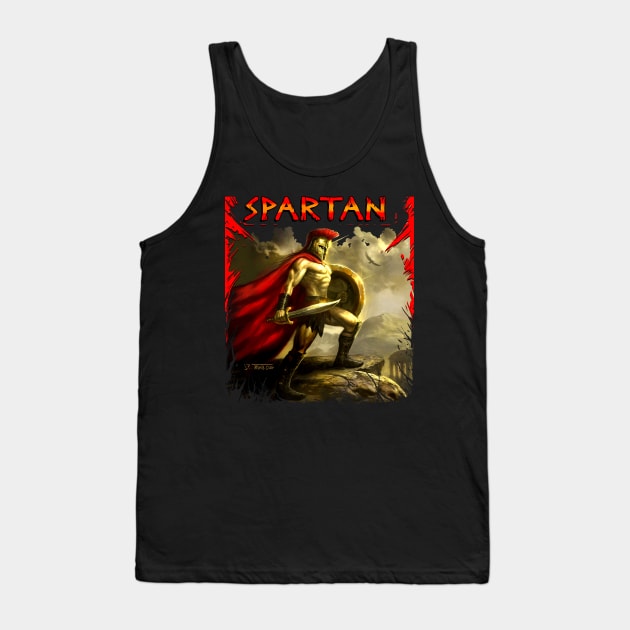 Spartan Tank Top by JP Targete